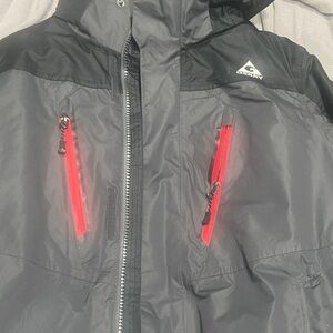 Gerry Weber Kids' Gray and Red Raincoat